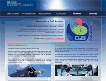 Tablet Screenshot of cdbaviation.com